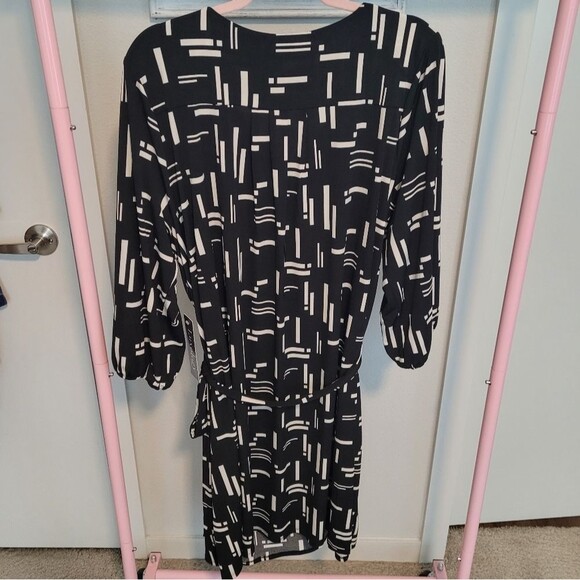 Luxology Black and White Dress Size 2X - Picture 2 of 5
